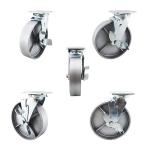 8x2 Inch Swivel Plate 660LBS Furniture Lockable Caster Wheels