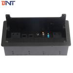 desktop pop up electrical outlet socket with universal outlet