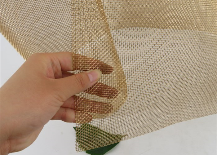 Phosphor Bronze Copper Mesh Cloth Plain Dutch Weaving For Making Paper Machine