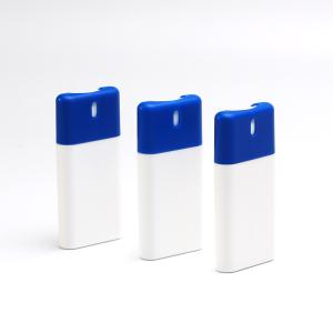 China LinDeer 20ml Perfume Spray Bottle Blue White Screen Printing wholesale