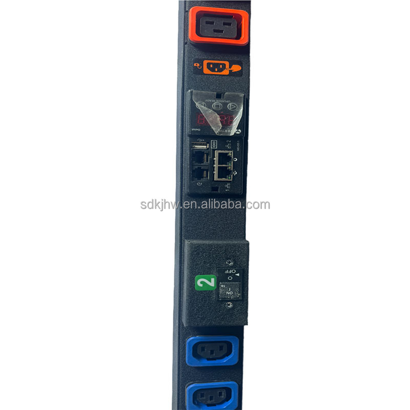Vertiv Geist 1u Rack Mount PDU for Data Center Cabinet 1-Phase 100-240V AC Input 4 KG