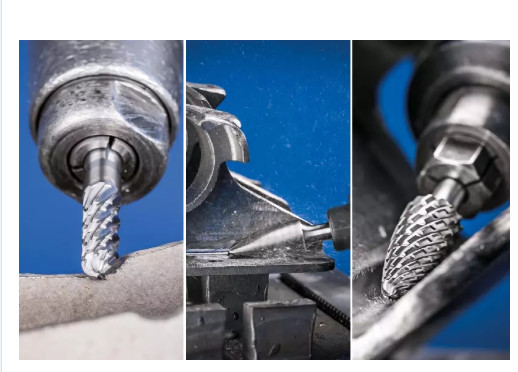 Deburring Applied Cylindrical Carbide Burr , 6mm Carbide Burr Wear - Resisting