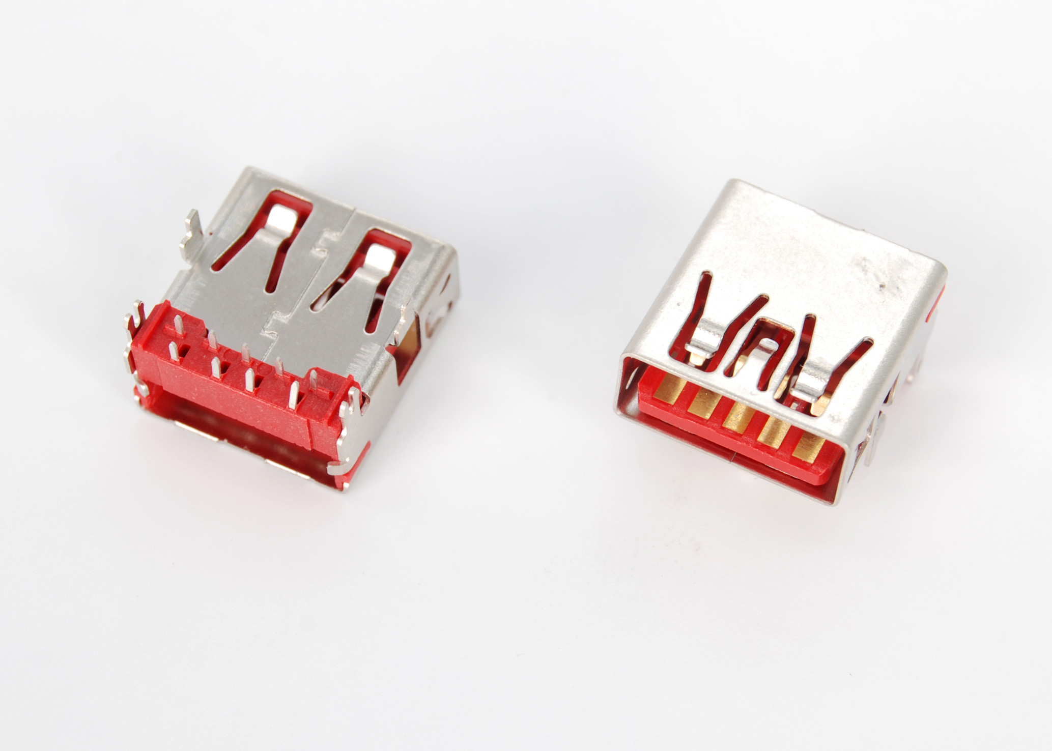 Stacked USB3.0 A Type Receptacle (Standard)，HULYN