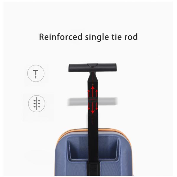PC ABS Unisex Custom Zipper 2 Wheels Badminton Storage Bag Professional Waterproof Hard Shell Trolley Suitcases Luggage