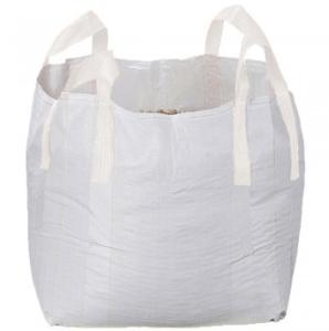China 100% PP Woven Jumbo Bags 80cm Sand Silica Stone Mine Laminated 1 ton feed tote bags wholesale