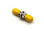 Zinc Alloy ST To ST Simplex Fiber Optic Cable Adapter