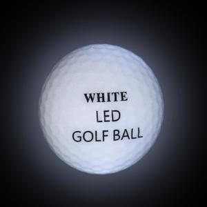 China White led golf ball &amp;flashing ball wholesale