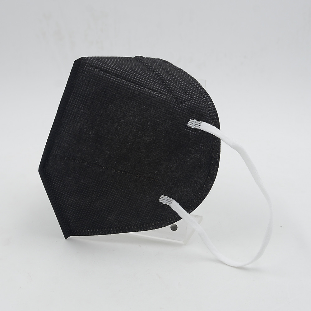 Black 5 Ply Protective Medical 16.5cm*20cm KN95 Face Masks OZONE Disinfect