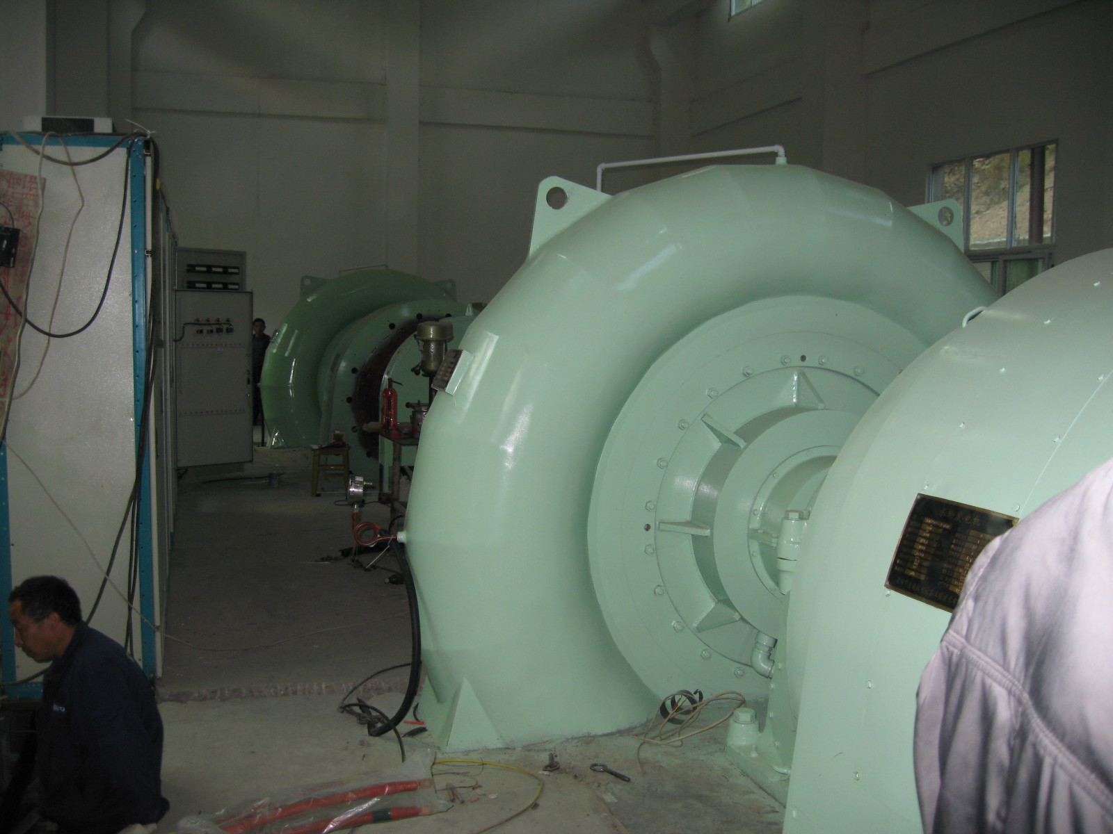 Francis Vertical Hydro Water Turbine Generator 200kw Compact Structure