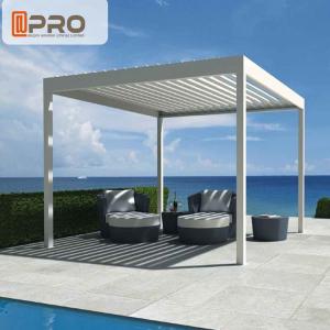 China Free Standing Modern Aluminum Pergola Withstand Severe Climatic Changes wholesale
