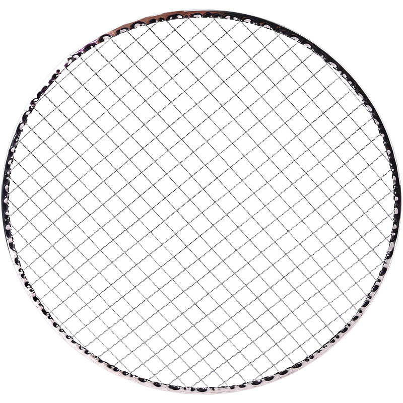 Outdoor Non Stick Crimped Woven Wire Mesh 201 Stainless Bbq Grill