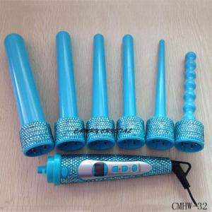 China Teal Crystal Hair Curler Set-Hair Styling Tools wholesale