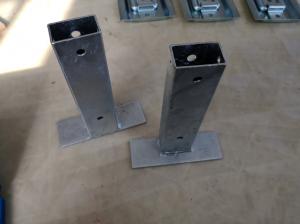 China Q235 Hot Galvanized Bracket Welding Stamping Parts wholesale