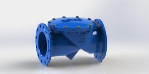 China EPDM Disc 40 Degree Incline Nylon Swing Check Valve wholesale