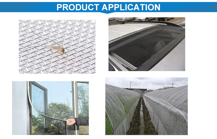 Mosquito Window Screen Anti Mosquito Mesh Fiberglass Heat Resistant Window Screen