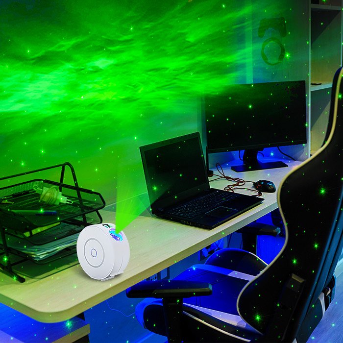 Flexible Timing 5W Smart Life Star Projector , Practical Star Galaxy Projector WiFi