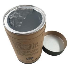 China Cylinder Safety Food Grade Tube Packaging Cardboard Tube Food Packaging wholesale