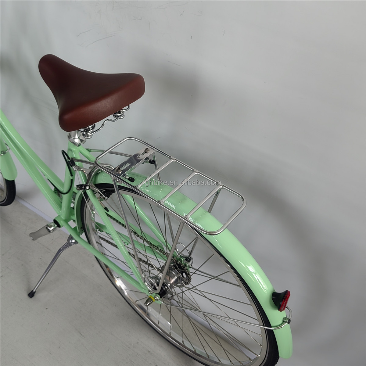 6 Speed Adult Women's Comfort Bike Vintage Lady Fitness City Bicycle with Basket