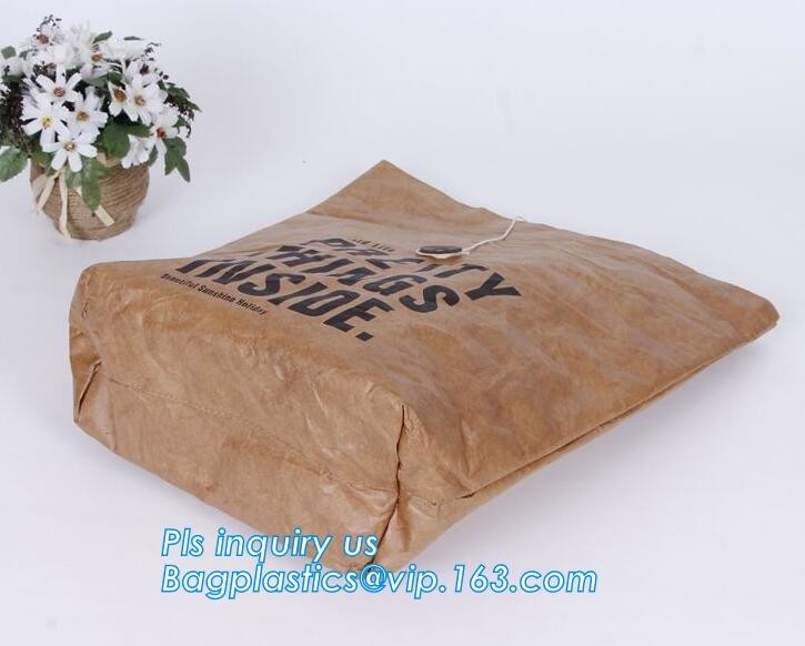 Dupont Tyvek PU coated shopping bag PU coated Tyvek bag PU coated tyvek eco bag,Tote Bag Cotton With Logo Printing Tyvek