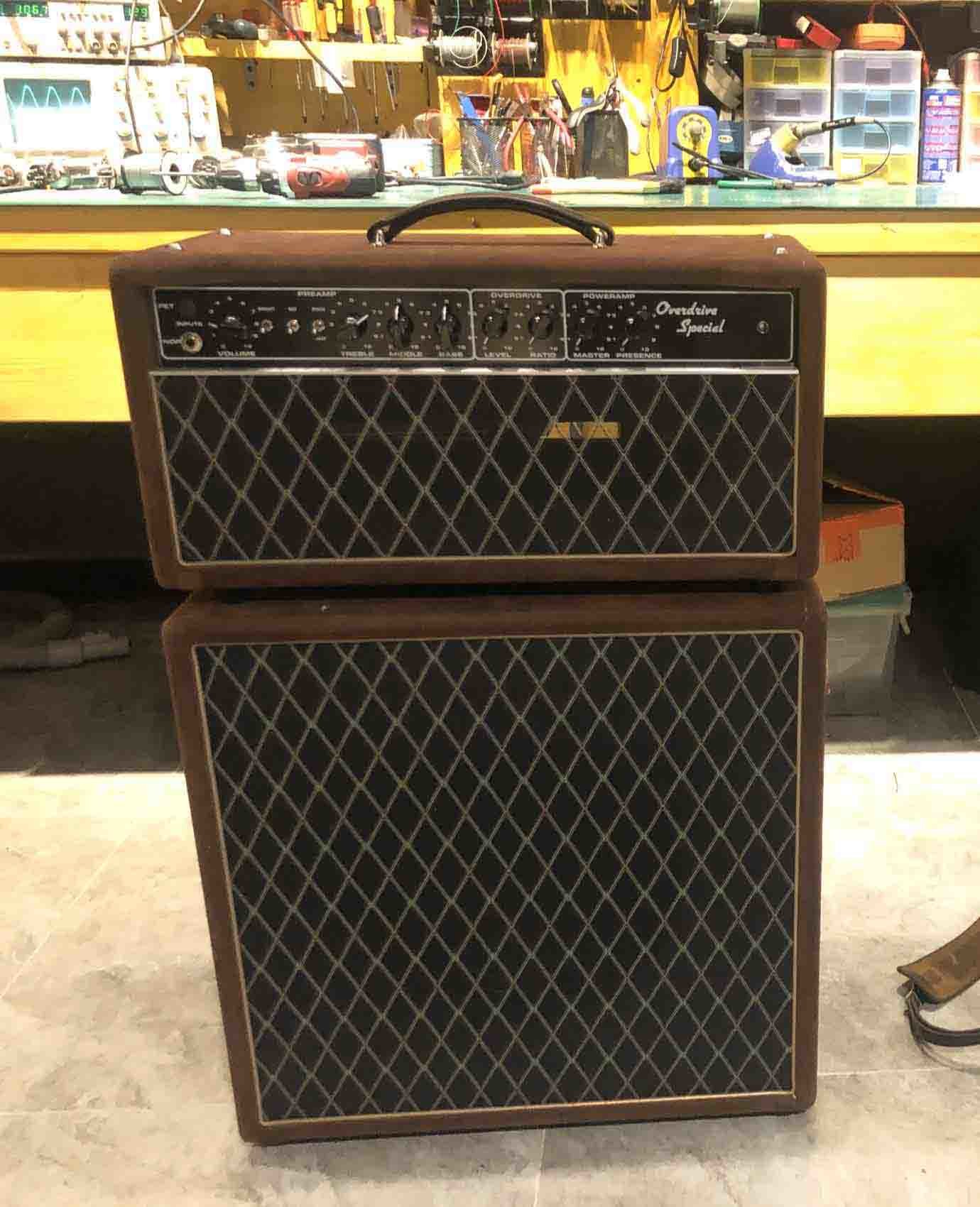 Custom Overdrive Special ODS 30W POINT TO POINT Amp Head and Combo JJ 6V6 Power Tube JJ Ecc83 Preamp Tube