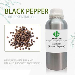 China 5ml Black Pepper Essential Oil Bulk Benefits Skin Nourishing MSDS OEM wholesale