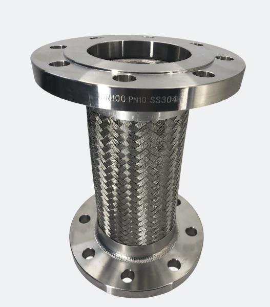 SS 304 Stainless Steel Metal Garden Hose Flange Corrugated Air Conditioning Tank