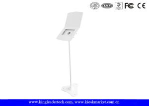 China VESA Advertising IPad Kiosk Stand Sweepstakes With Large Blank Area wholesale