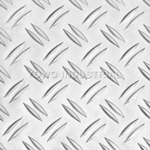 China 1200mm Width 5083 H32 Aluminium 5 Bar Tread Plate wholesale