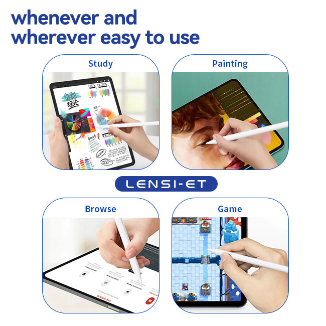 Active Tablet Stylus Pencil Megnetic Absortion Draw Anti Mistouch Writing Pen For Laptop