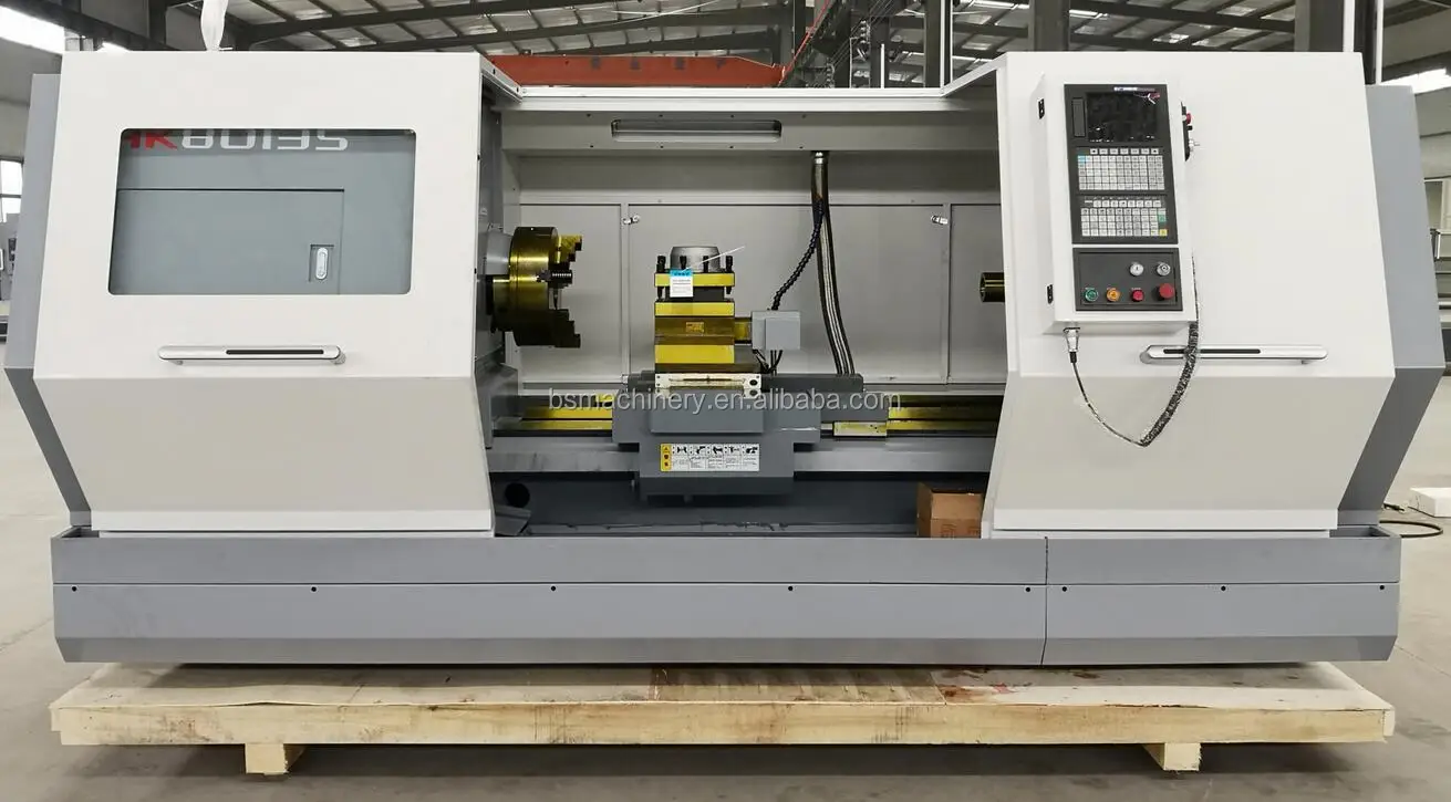 CK6180/3000 Cnc Turning Lathe Machine Horizontal Metal Processing Flat Bed
