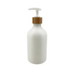 500ml Flat Headed Cosmetic Lotion Bottle 16 Ounce Plastic Bottle Pump Dispenser