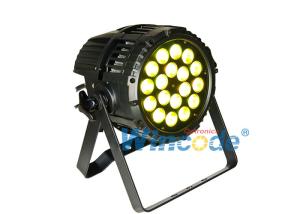 China 18 X 10w Professional Stage Lighting Equipment Ip65 Aluminum Die Casting For Hotel wholesale