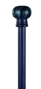 China Diameter 16mm Thickness 0.6mm Curtain Rod Finals Crystal Curtain Pole Ends wholesale