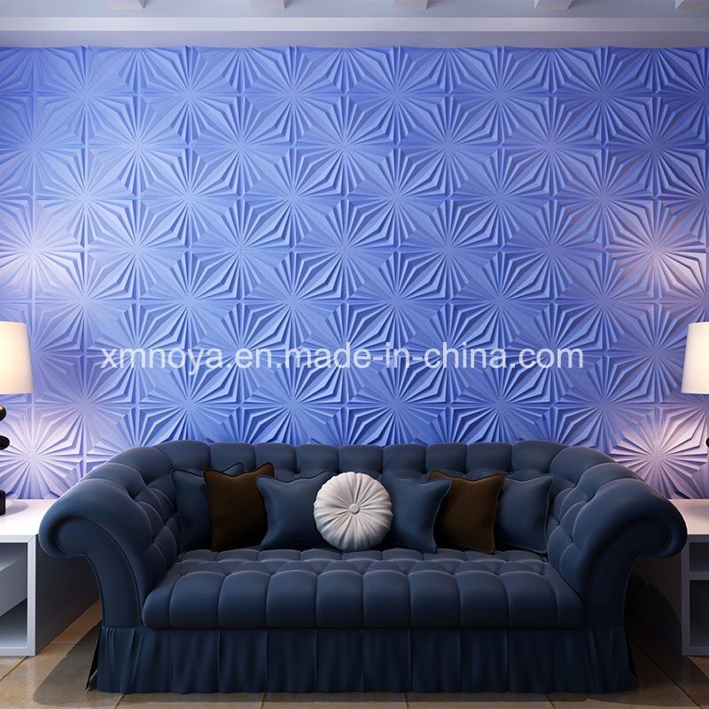 No Frame Plastic PVC 3D Board for Interior Wall Decoration