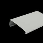 Decorative Plastic Profile Strip PVC Extrusion Grey