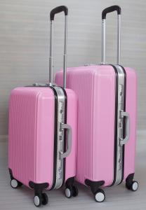 China ABS/PC Aluminum frame luggage / spinner luggage / hard side luggage wholesale