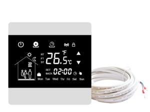 China Wall Mount Touch Screen Thermostat AC230V 50Hz With HVAC Systems wholesale