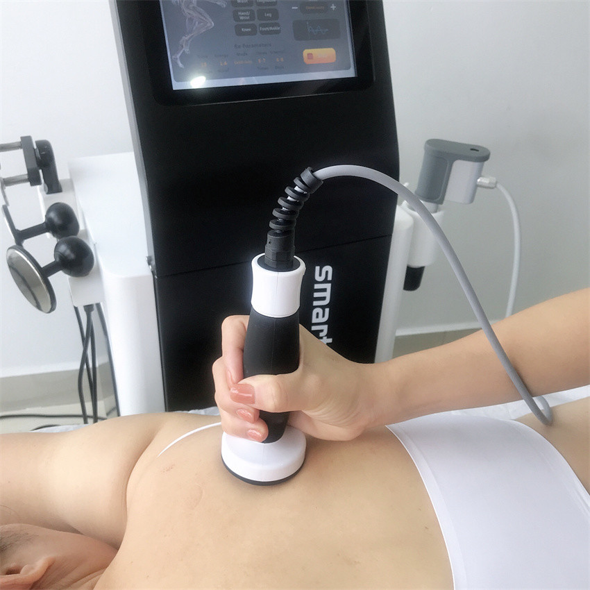 Shockwave Message Ultrasound Therapy Machine For Ankle Sprain Muscles Pain