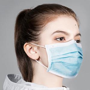 China Adult Disposable Surgical Face Mask Ear Loop / Tie On Style Comfortable To Wear wholesale