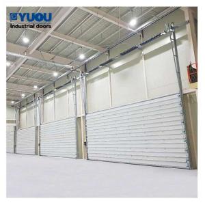 China Industrial Sectional Overhead Door Thermal Insulation 75mm 100mm thickness wholesale