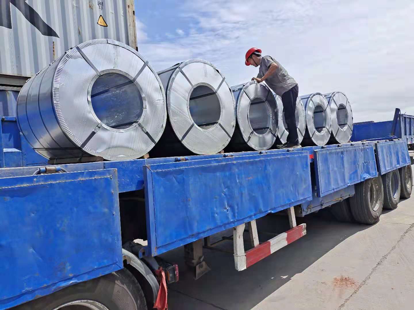 Z81-Z120 Coating Steel Coil for Big Spangle Galvanized ASTM A653 GL Zinc Coated Metal Sheet Roll Strips in Coils and Strips