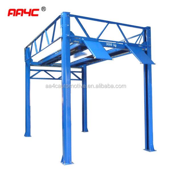 AA4C Heavy Duty High Rise 4 Post Car Vehicle Lift Car Elevator Car Parking Lift