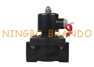 China Diaphragm Operated ABS Plastic Solenoid Valve For Water 1'' 12V 24V DC 110V 220V AC wholesale