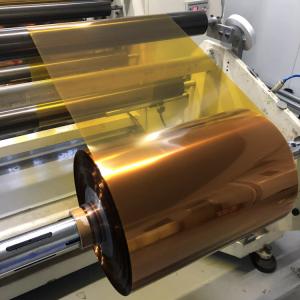 China Kapton Double Sided Tape Tawny PI Film ESD High Temperature Tape wholesale