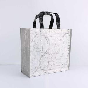China Shopping Biodegradable Polypropylene Woven Bags Shrink Resistant wholesale
