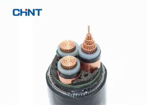 China LSZH Sheath 8.7 / 15kV Power Cable Copper Conductor Double Steel Wire Armored wholesale