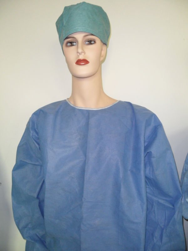 disposable nonwoven surgical gown,PP doctor gown