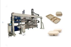 China Sugarcane Bagasse Plates Making Machine PLC Control wholesale
