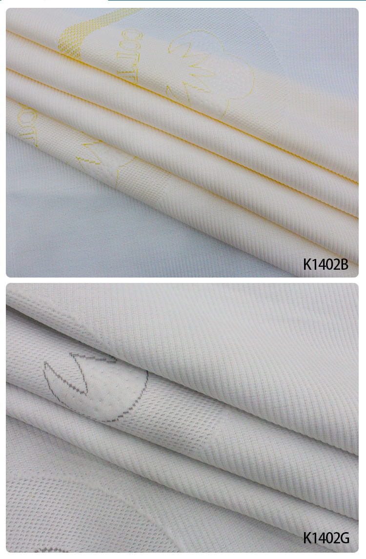 Woven Polyester Jacquard Bedding Mattress Quilting Fabric Geometric Pattern