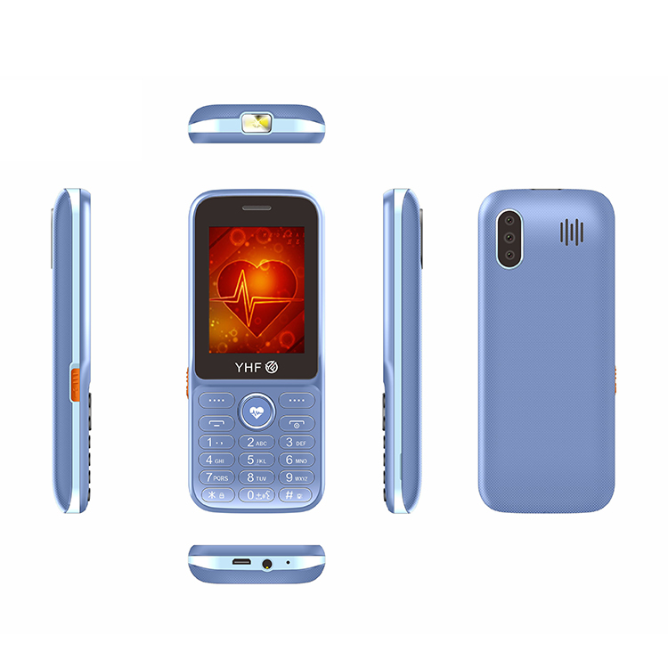 Dual Sim Key Pad Cell Phone Torch Light BT TF Card Slot Speaker